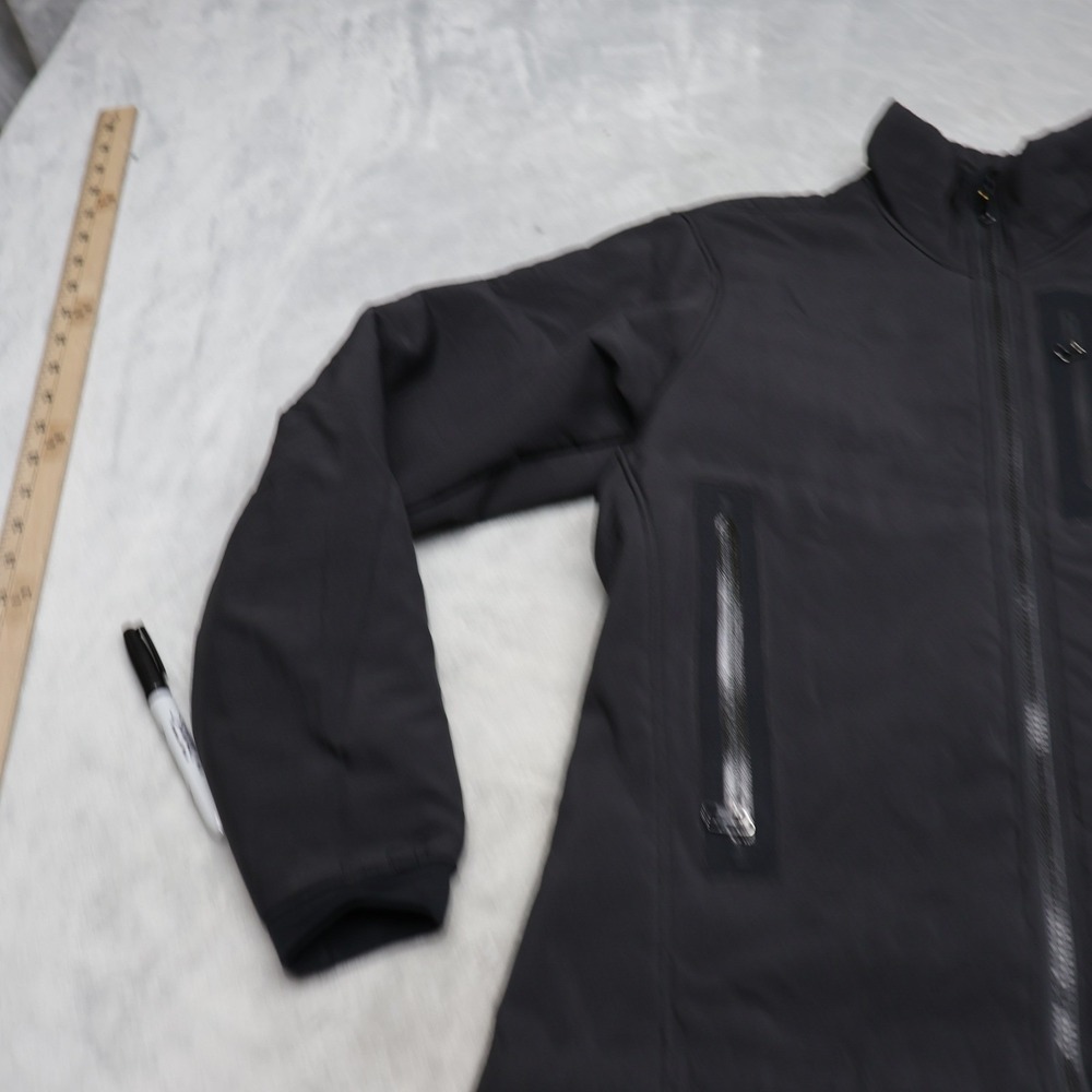 Arcteryx Jacket Womens Medium? Black Polartec Fleece Lined Softshell Full Zip - Picture 2 of 12